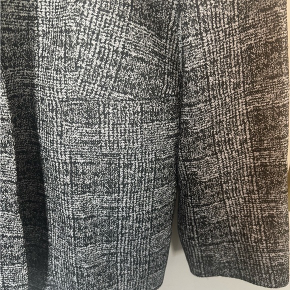 Nine West black and white plaid lined blazer size 16 - Picture 4 of 8